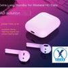 XANK TWS i12 Bluetooth Earphone with Portable Charging Case (White, True Wireless)