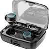 M10 TWS Wireless Earphone Touch Bluetooth Earplugs in The Ear Stereo Sport Headsets Noise Reduction Headphones with Digital Display Black