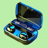 M10 TWS Wireless Earphone Touch Bluetooth Earplugs in The Ear Stereo Sport Headsets Noise Reduction Headphones with Digital Display Black