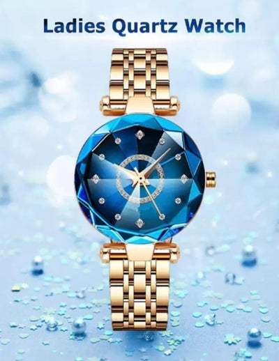 Women's Beautiful Diamond Shape Watch (Pack of 2)