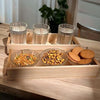 Wooden Beautiful and Useful Double Serving Trays/Tray/Dining Trays