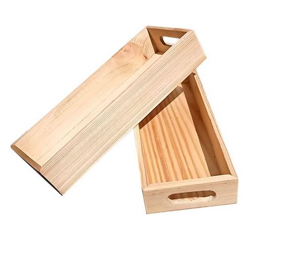 Wooden Beautiful and Useful Double Serving Trays/Tray/Dining Trays