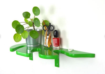 Monstera Leaf Shaped Wall Shelf,Wall Decor For Home & Office