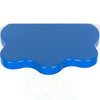 "Blue Wavy Floating Shelf- Quirky Wall Decor for Modern Homes" ( 7" D X 12" L )