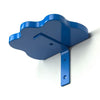 "Blue Wavy Floating Shelf- Quirky Wall Decor for Modern Homes" ( 7" D X 12" L )
