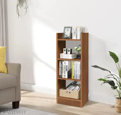 Wood 49 Engineered Wood Open Book Shelf, Multipurpose Home Decor Storage Rack Book Shelf
